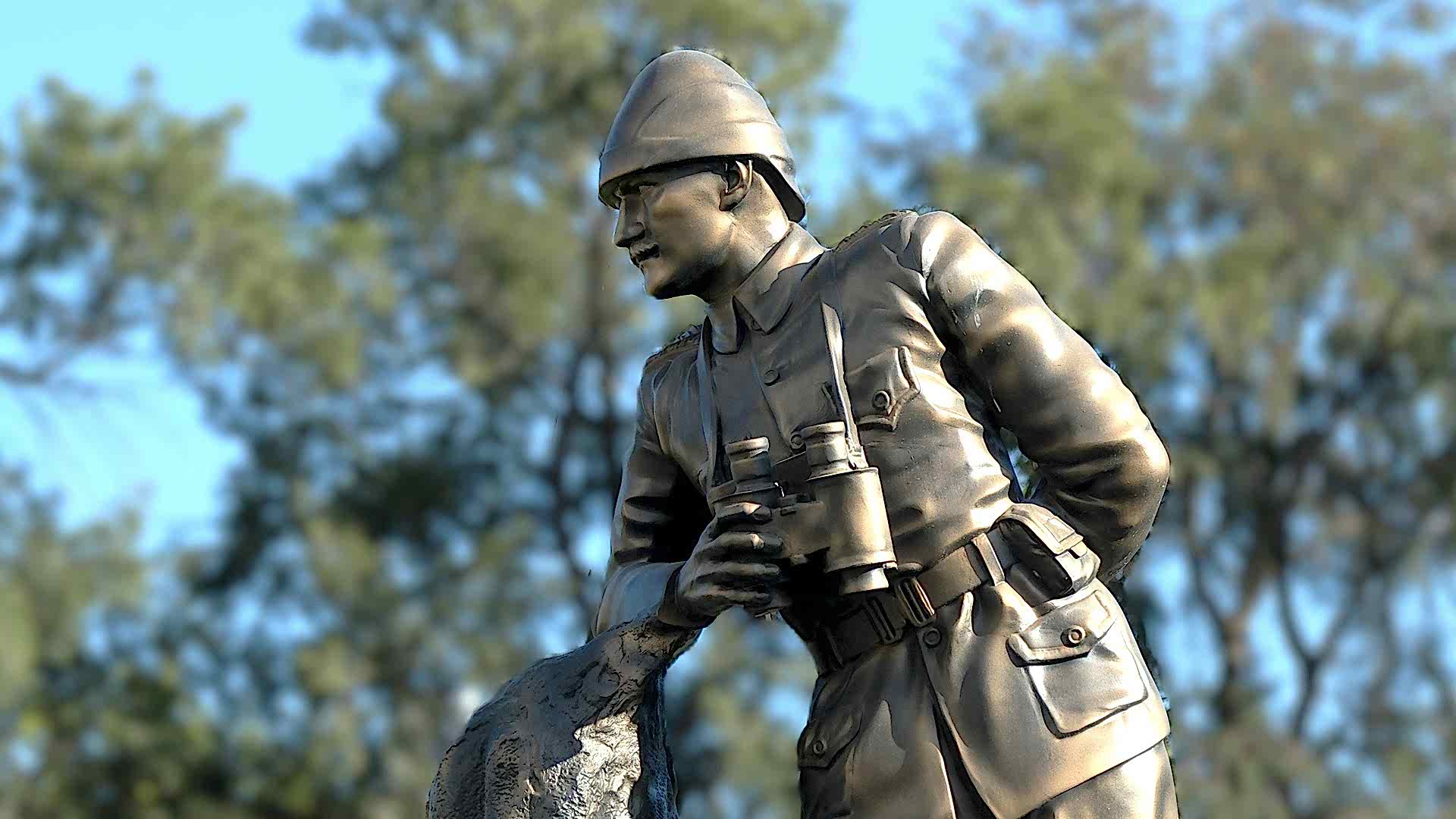 Askeri Kıyafetli Atatürk Heykeli 120 cm