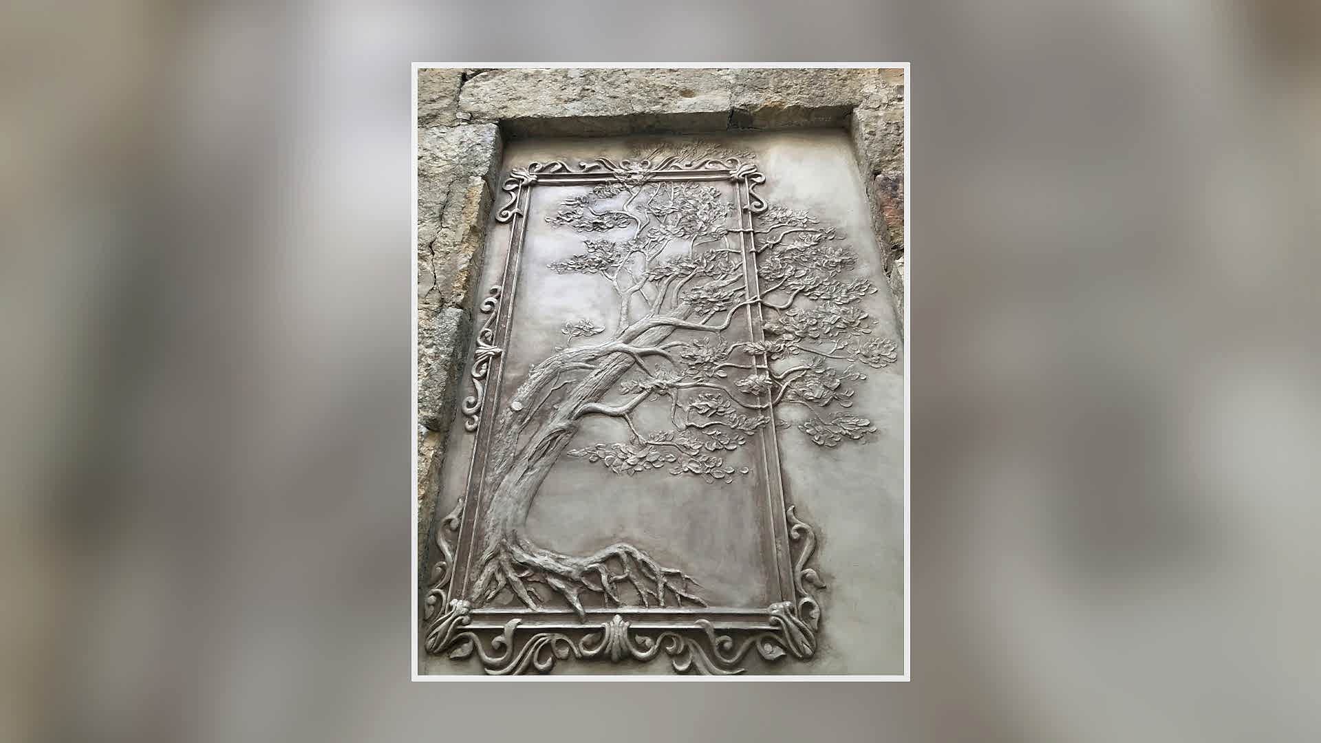 Dekoratif Hayat Ağacı Rölyef Panosu