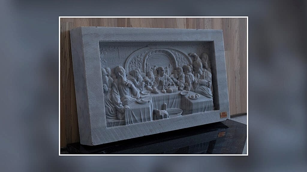 Son Akşam Yemeği Rölyef Panosu
